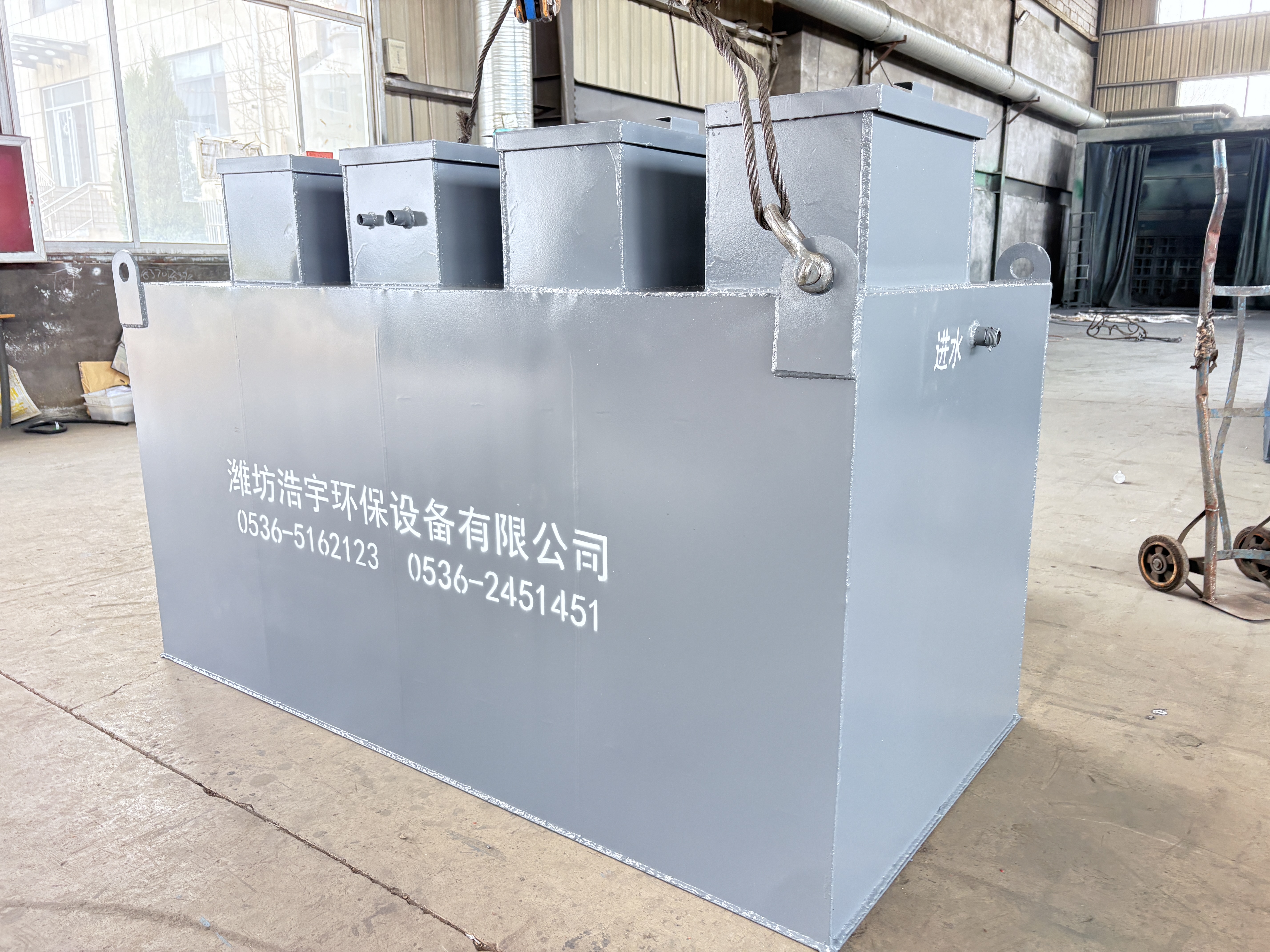 一体化污水处理设备（瓦楞板材质）